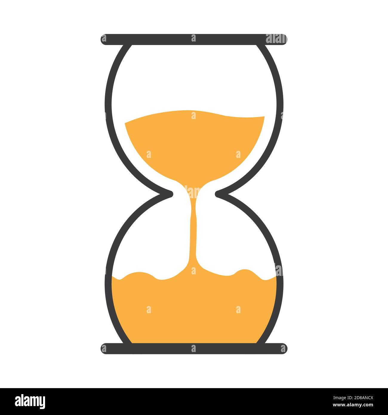 Relojes de arena en la mano. Concepto de gestión del tiempo Realista mano y  relojes históricos retro vector ilustración Imagen Vector de stock - Alamy