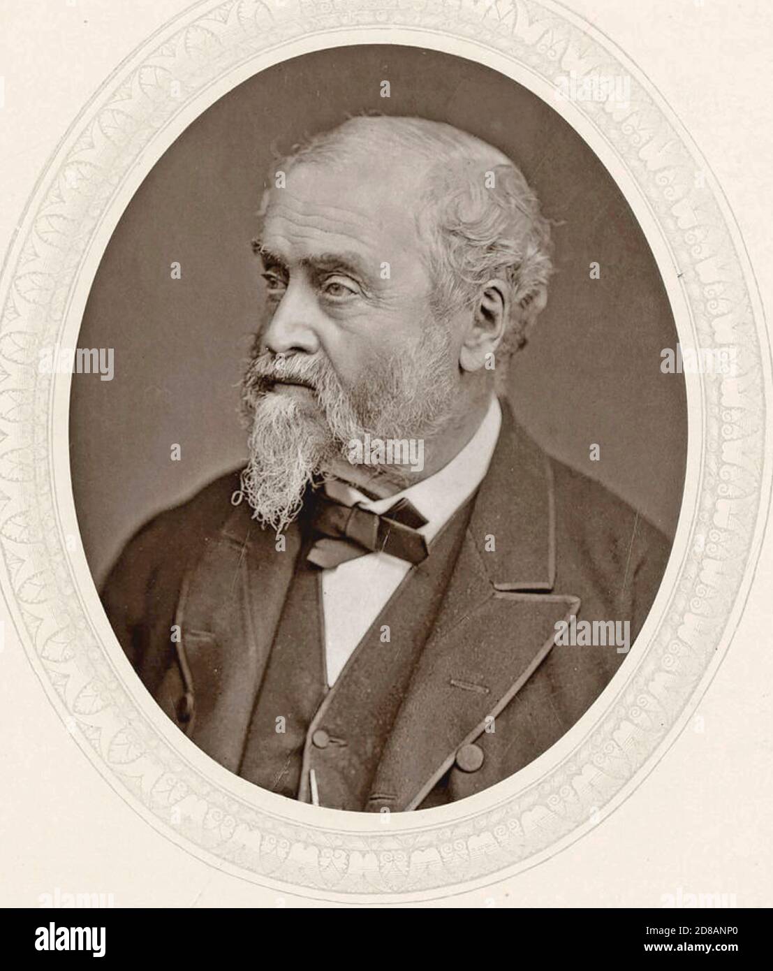 WILLIAM AINSWORTH (1805-1882) Inglés novelista histórico Foto de stock