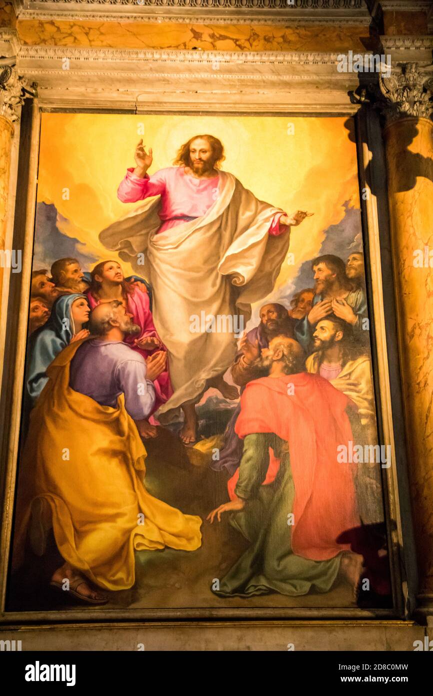 Capella della Ascensione en Chiesa Nuova también conocida como Santa María en Vallicella en Roma Capella della Ascensione en Chiesa Nuova también conocida como Santa María en Vallicella en Roma