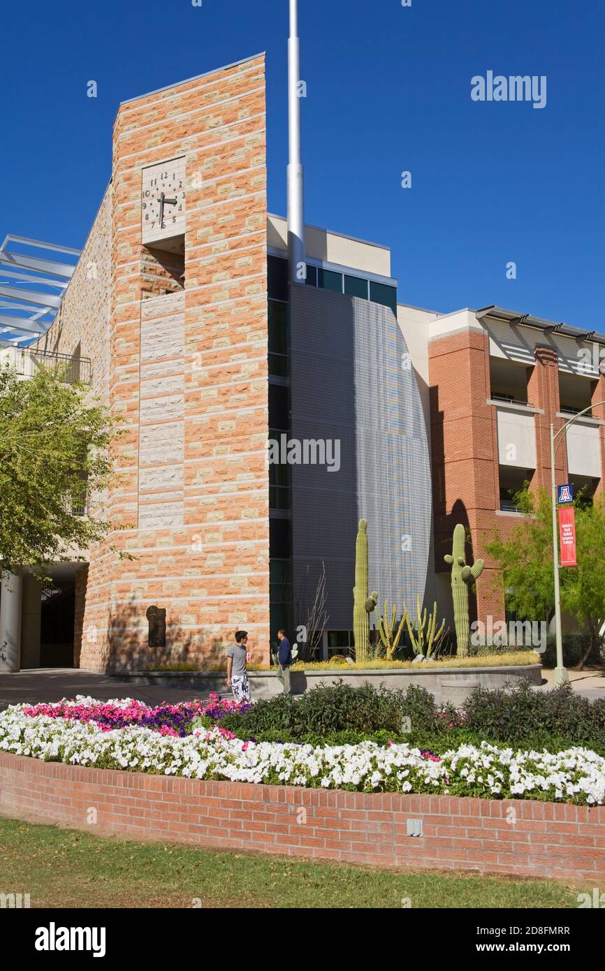 Universidad de Arizona, Tucson, El Condado de Pima, Arizona, EE.UU. Foto de stock