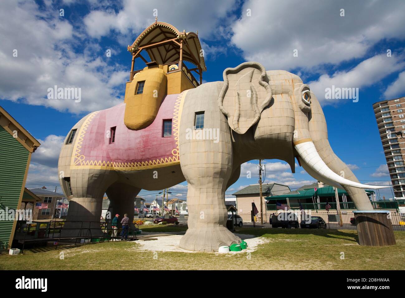 Lucy el Elefante Hito Histórico Nacional, Margate City, Nueva Jersey, EE.UU  Fotografía de stock - Alamy