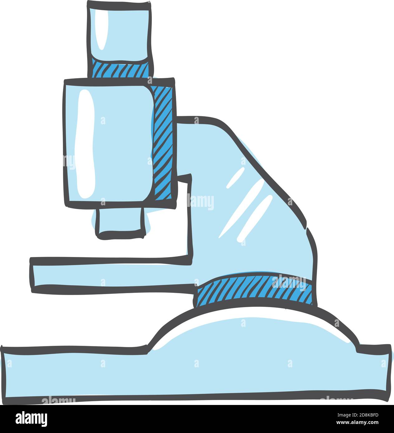 Icono de microscopio en dibujo de color. Equipo científico laboratorio químico biología bacterias aumento del virus Imagen Vector de stock - Alamy Icono de microscopio en dibujo de color. Equipo científico laboratorio químico biología bacterias aumento del virus Imagen Vector de stock - Alamy