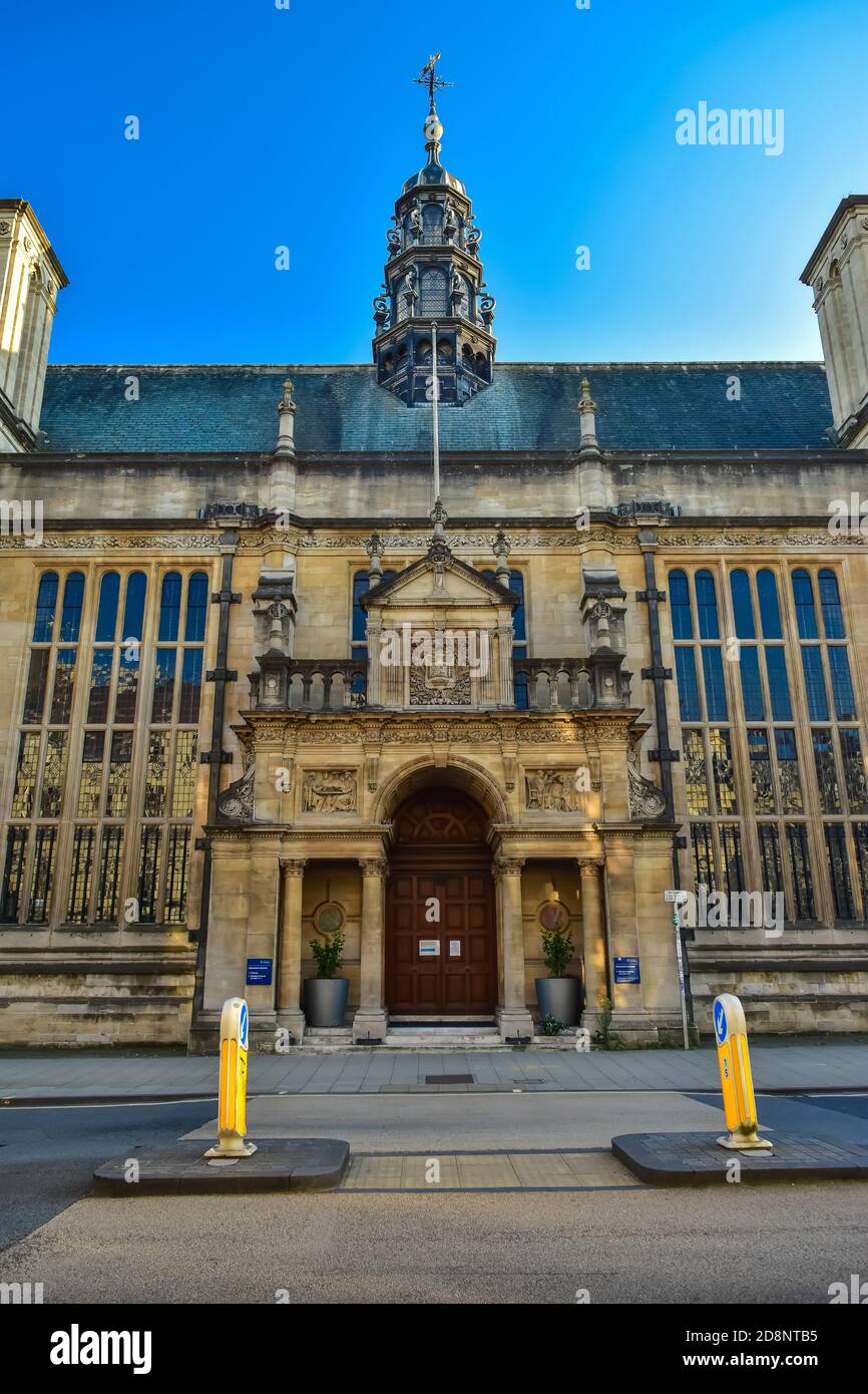 Escuelas de examen de la Universidad de Oxford Foto de stock
