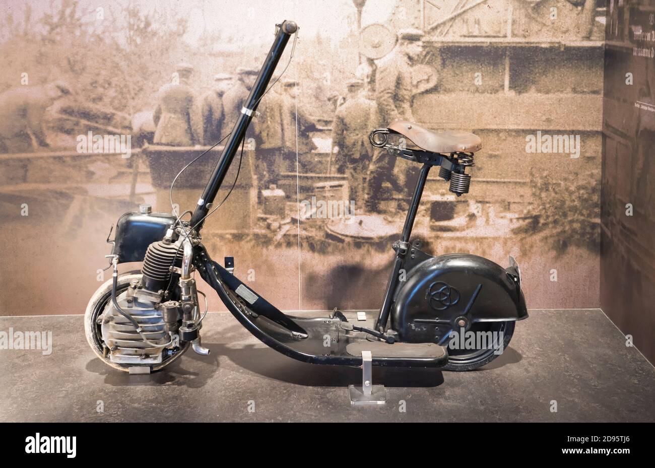 Scooter Krupp, 1915, Museo PS.SPEICHER, Einbeck, Baja Sajonia, Alemania  Fotografía de stock - Alamy