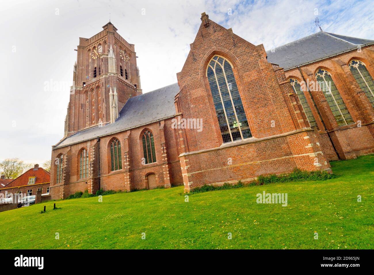 La Iglesia de San Martín, provincia de Woudrichem, Brabante Septentrional,  Holanda, Países Bajos, Europa Fotografía de stock - Alamy