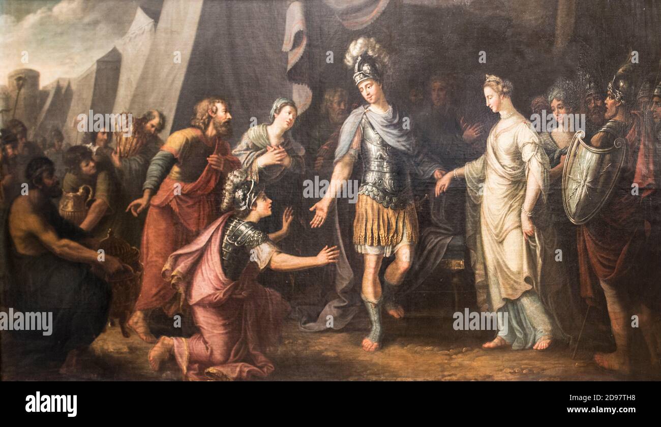 La continuidad de Scipio. Pintado por Henry Brooke en 1771. Galería Nacional de Irlanda. Foto de stock