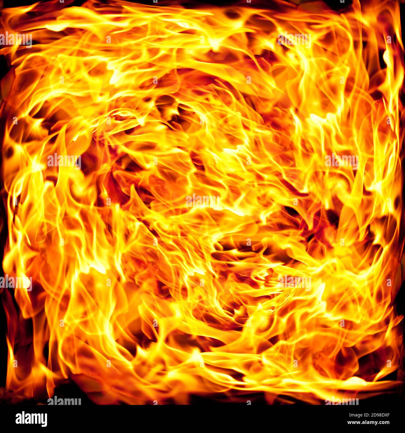 Fuego llamas fondo Fotografía de stock - Alamy