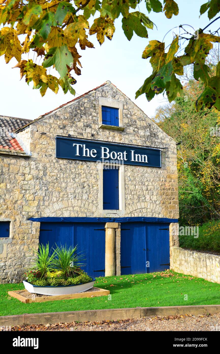 The Boat Inn, Sprotbrough, South Yorkshire Foto de stock