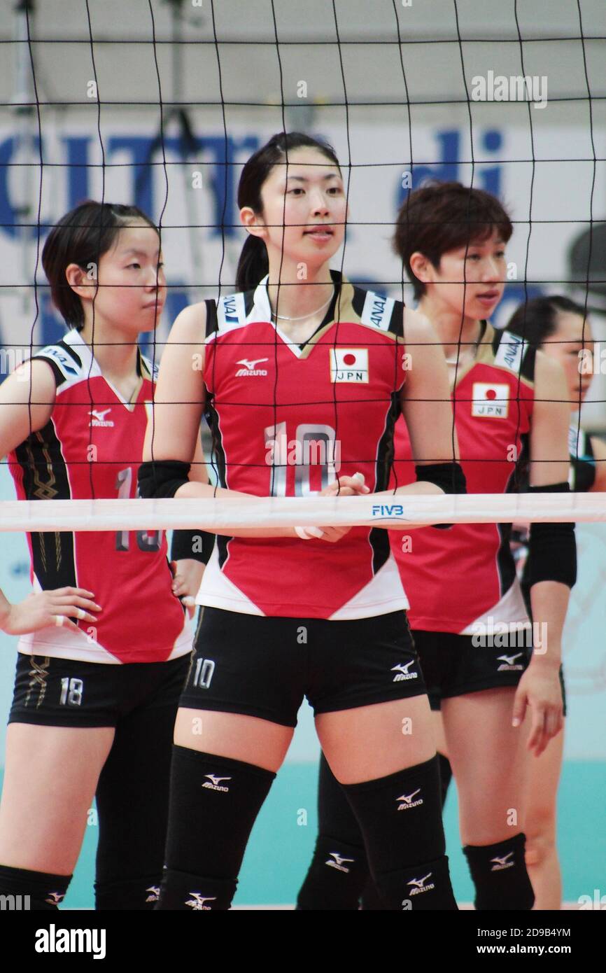 Nazionale femminile di pallavolo giapponese fotografías e imágenes de