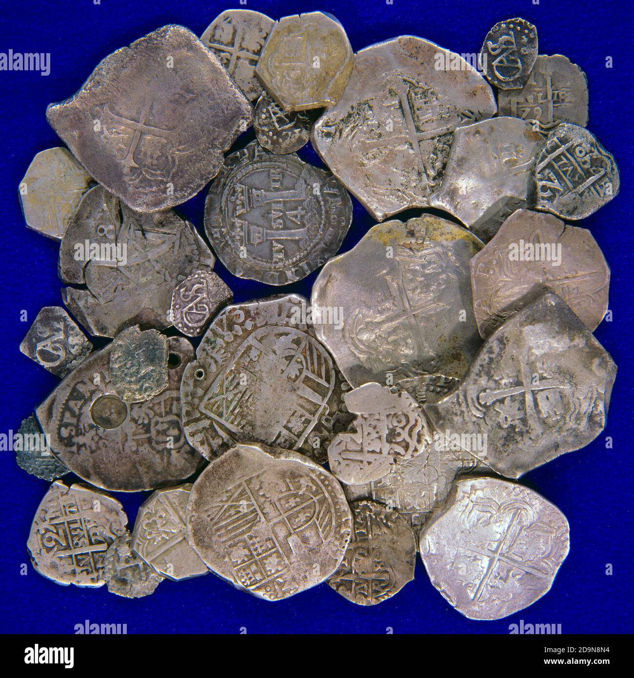 Monedas De Plata Antiguas Fotos e Imágenes de stock Alamy