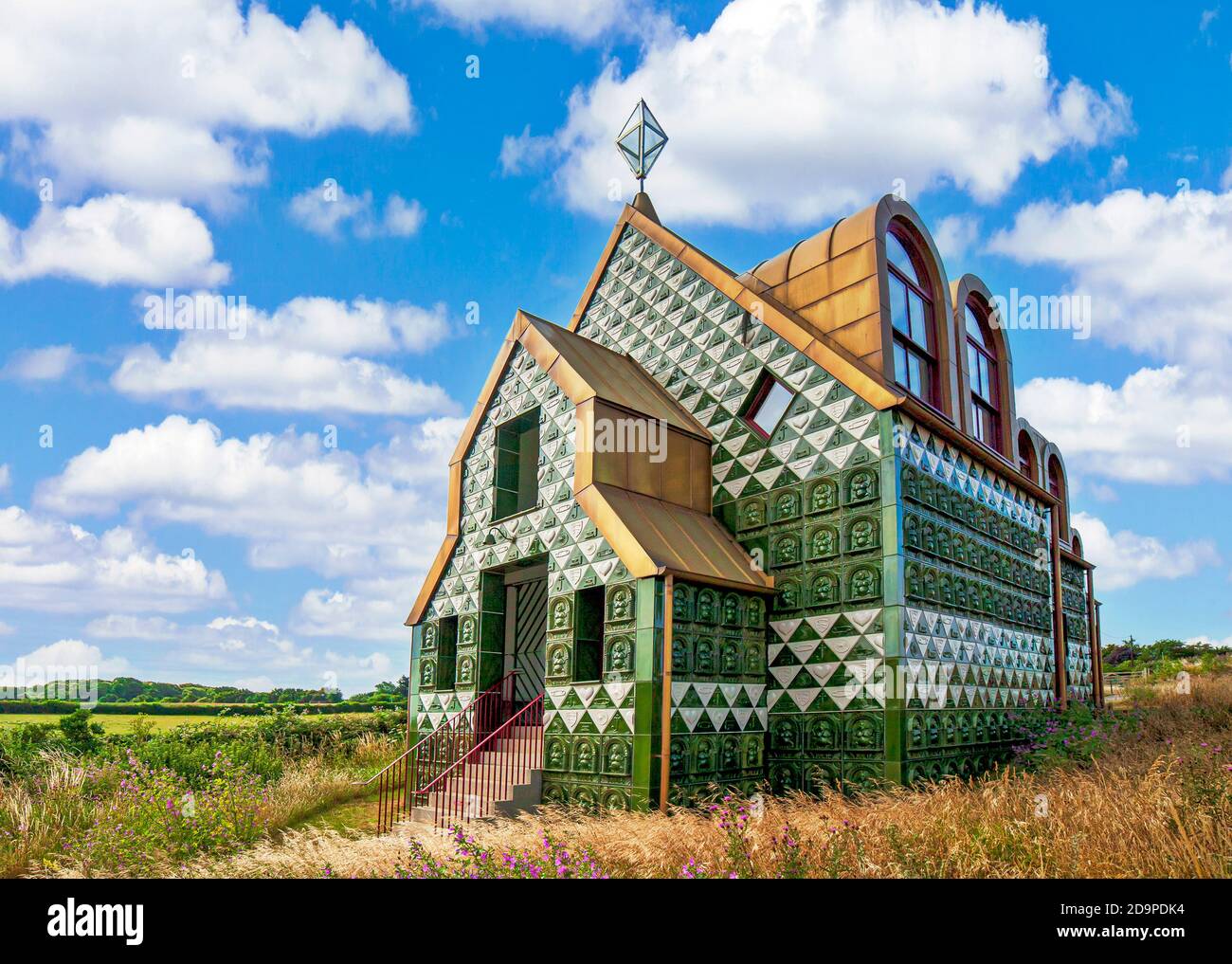 Una casa para Essex diseñada por Grayson Perry. Foto de stock