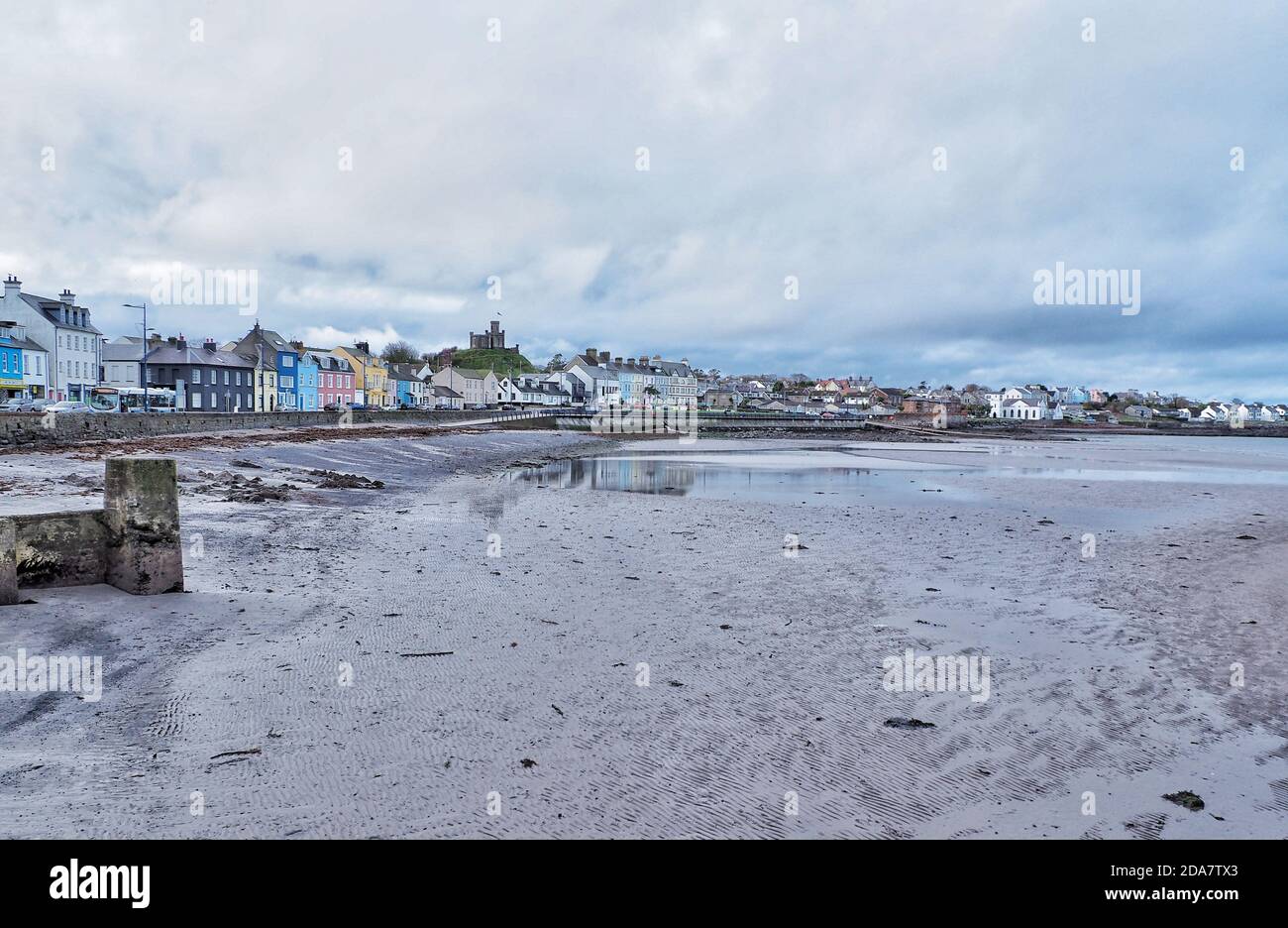 Opiniones de Donaghadee Foto de stock