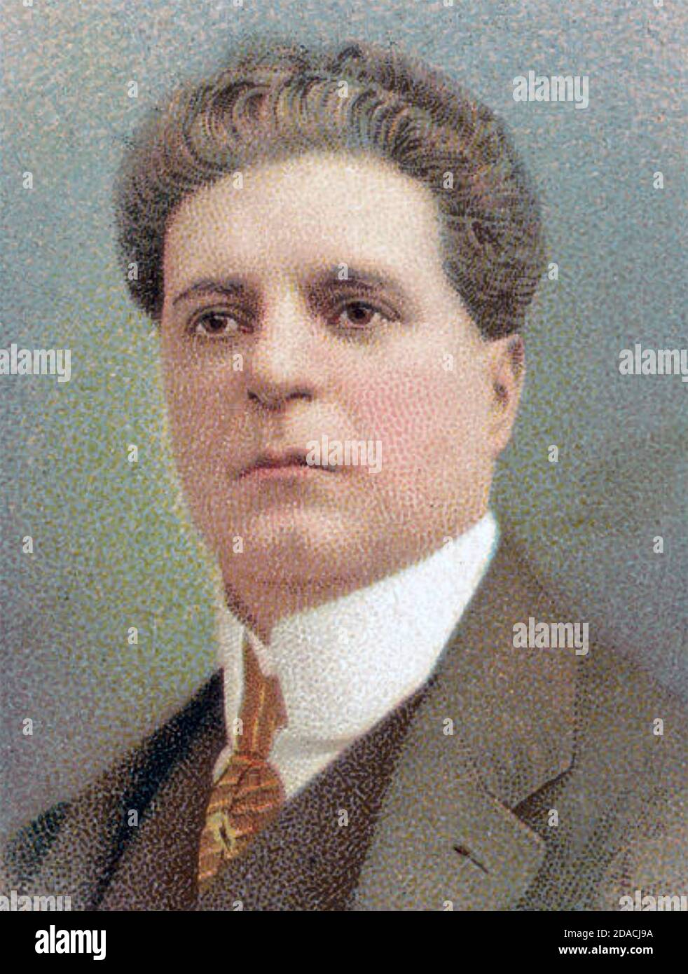 PIETRO MASCAGNI (1863-1945) compositor italiano Foto de stock
