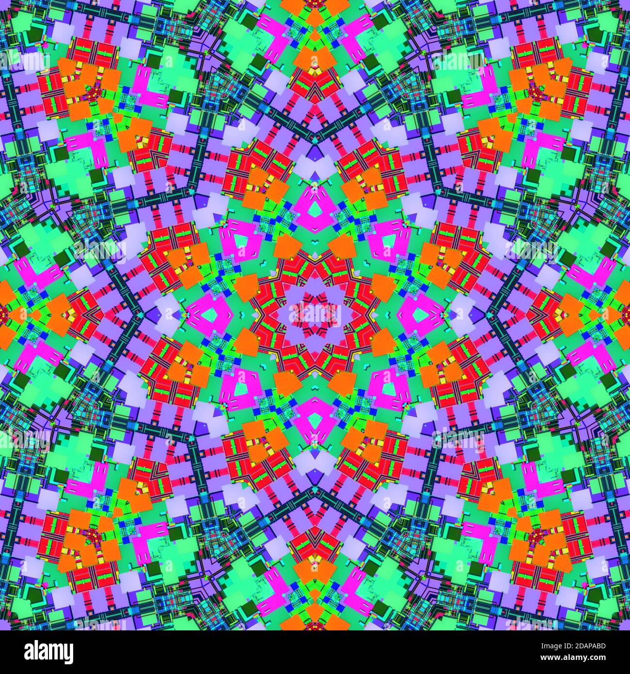 Repetir fondo de patrones de color Foto de stock