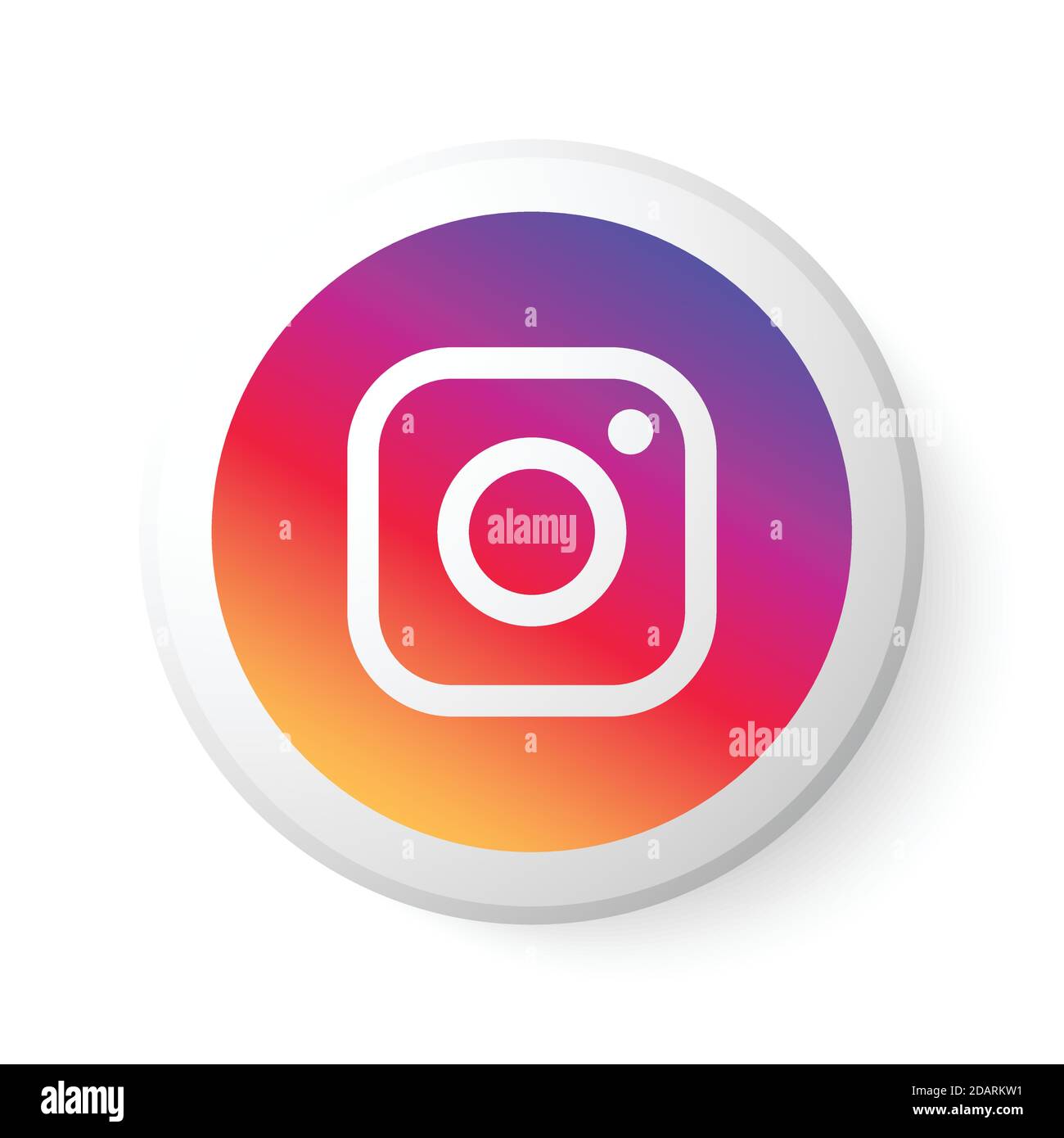 logotipo del círculo de instagram