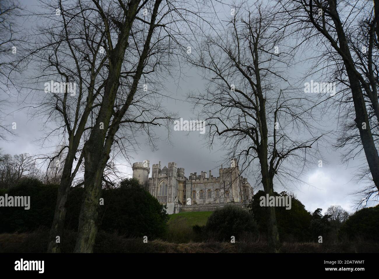 Castillo de Arundel, Arundel, West Sussex, Reino Unido. Foto de stock