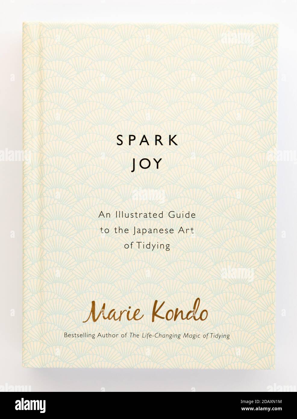 Spark Joy - Marie Kondo Foto de stock