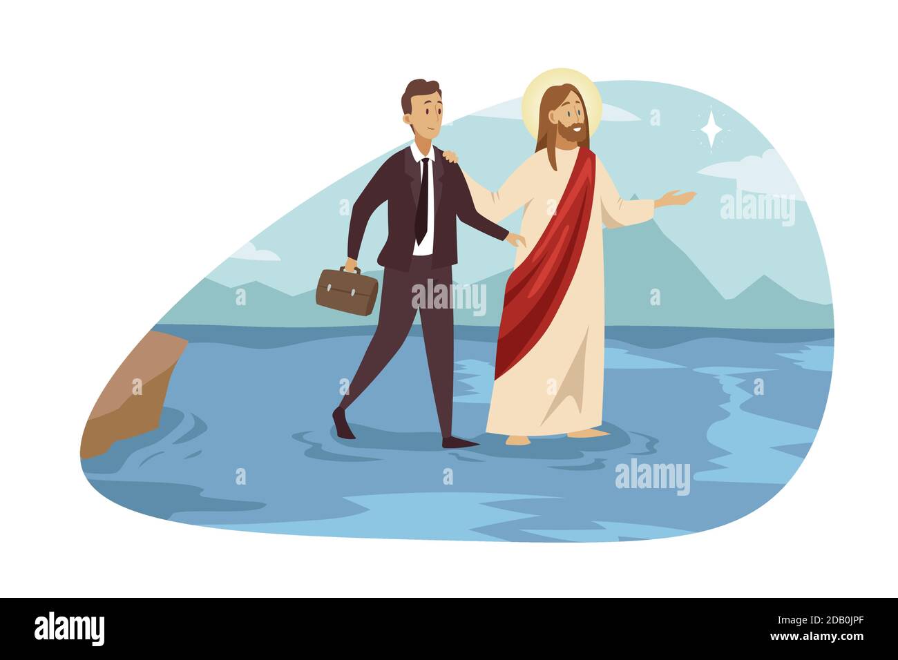 caminando de la mano con jesus