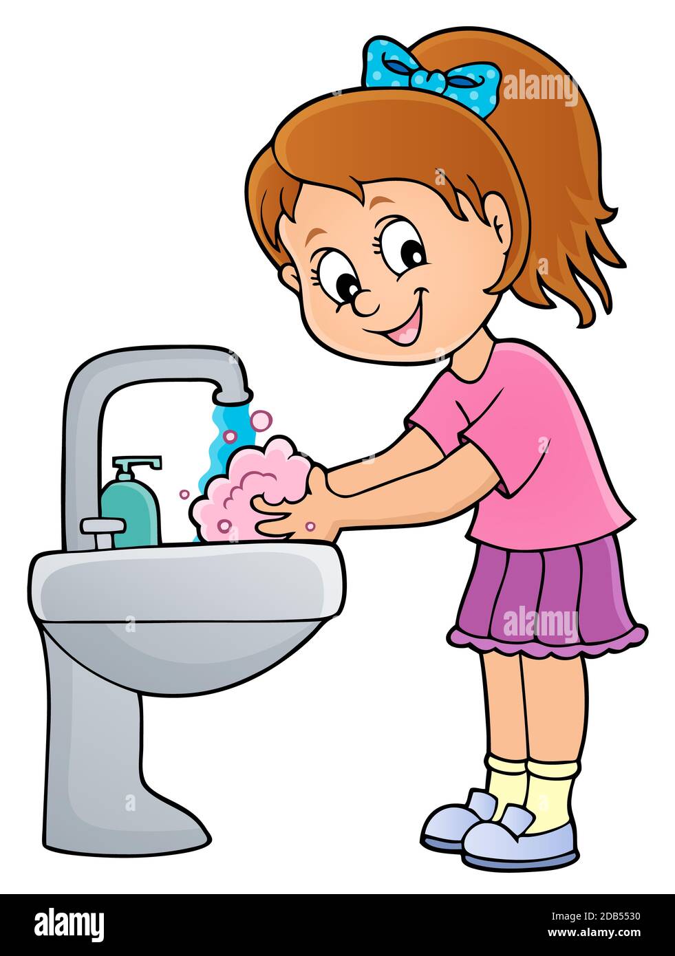 Niña lavandose las manos dibujo fotografías e imágenes de alta resolución - Alamy Niña lavandose las manos dibujo fotografías e imágenes de alta resolución - Alamy