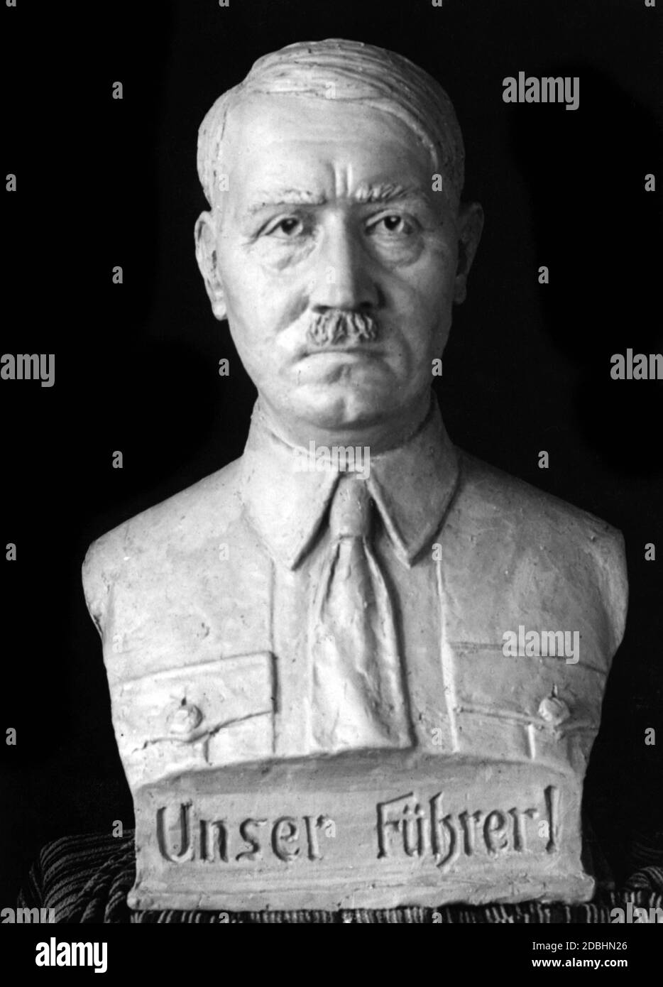 Representaciones de Adolf Hitler en arte y pintura. Foto de stock