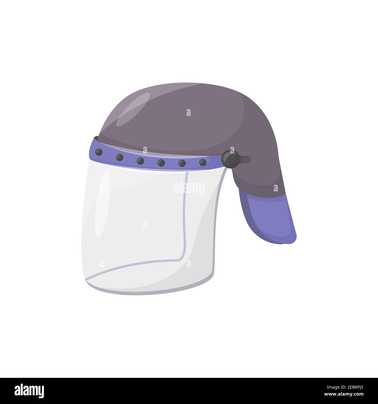Casco con pantalla de la cara dibujo vectorial de dibujos animados. Traje militar, arnés, protección balística. Equipo de protección personal, preve de lesiones Fotografía de stock - Alamy Casco con pantalla de la cara dibujo vectorial de dibujos animados. Traje militar, arnés, protección balística. Equipo de protección personal, preve de lesiones Fotografía de stock - Alamy