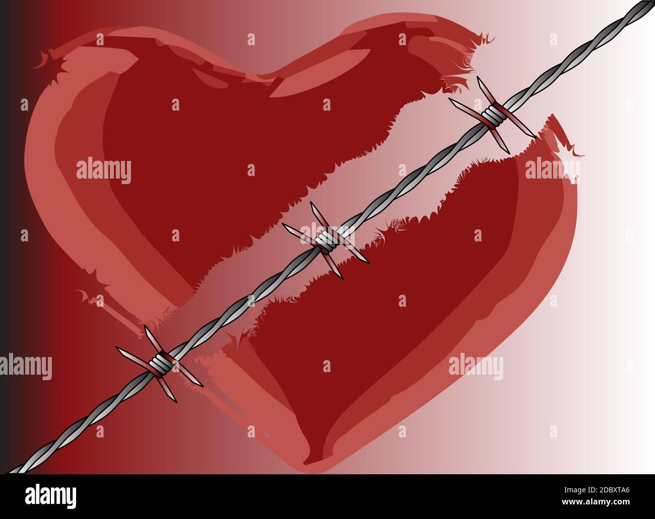 Corazon apuñalado dibujo fotografías e imágenes de alta resolución - Alamy