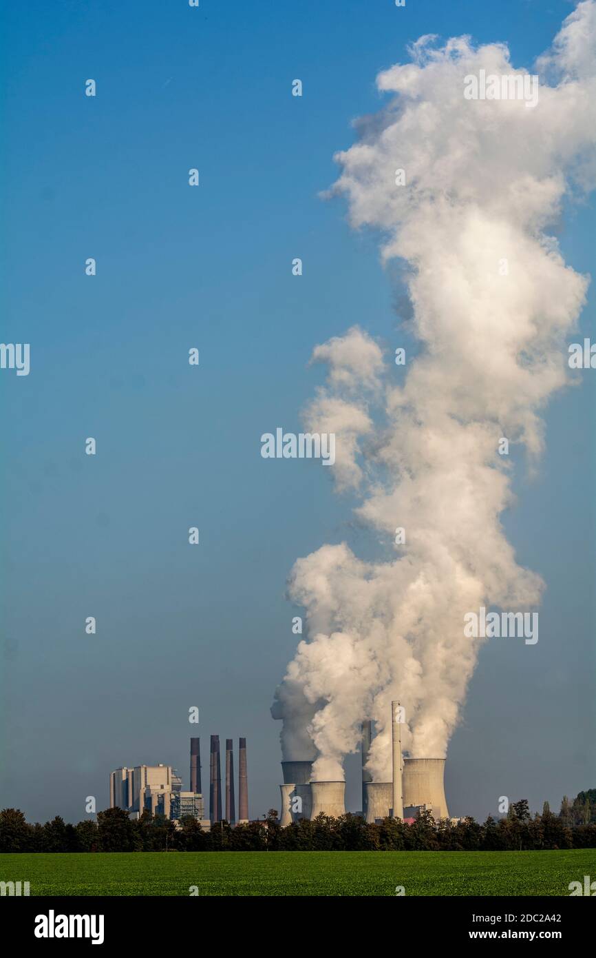 electricidad de carbón Foto de stock