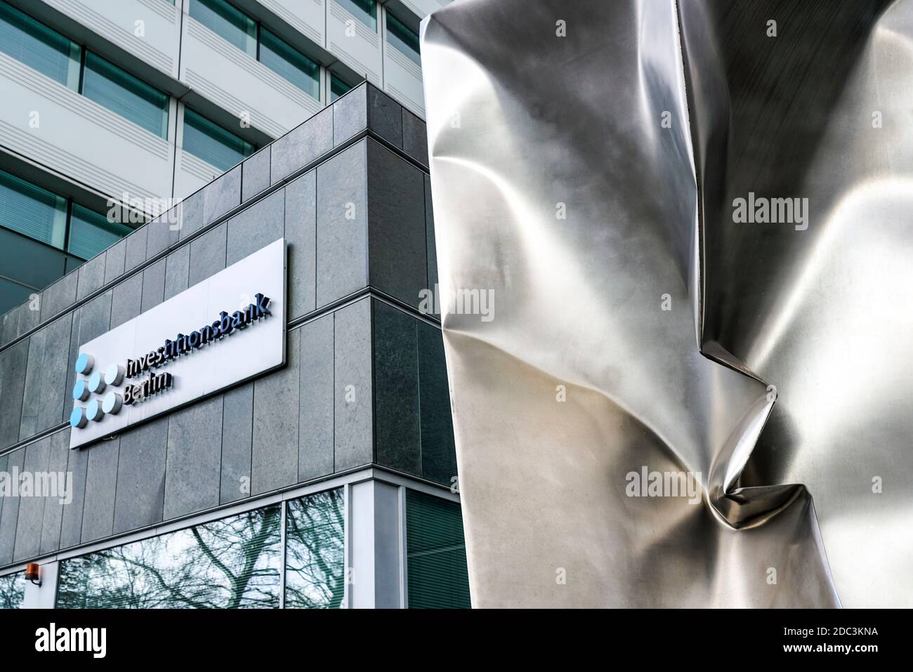 Hauptsitz Investionsbank Berlin an der Bundesallee Bezirk Wilmersdorf, IBB Foto de stock