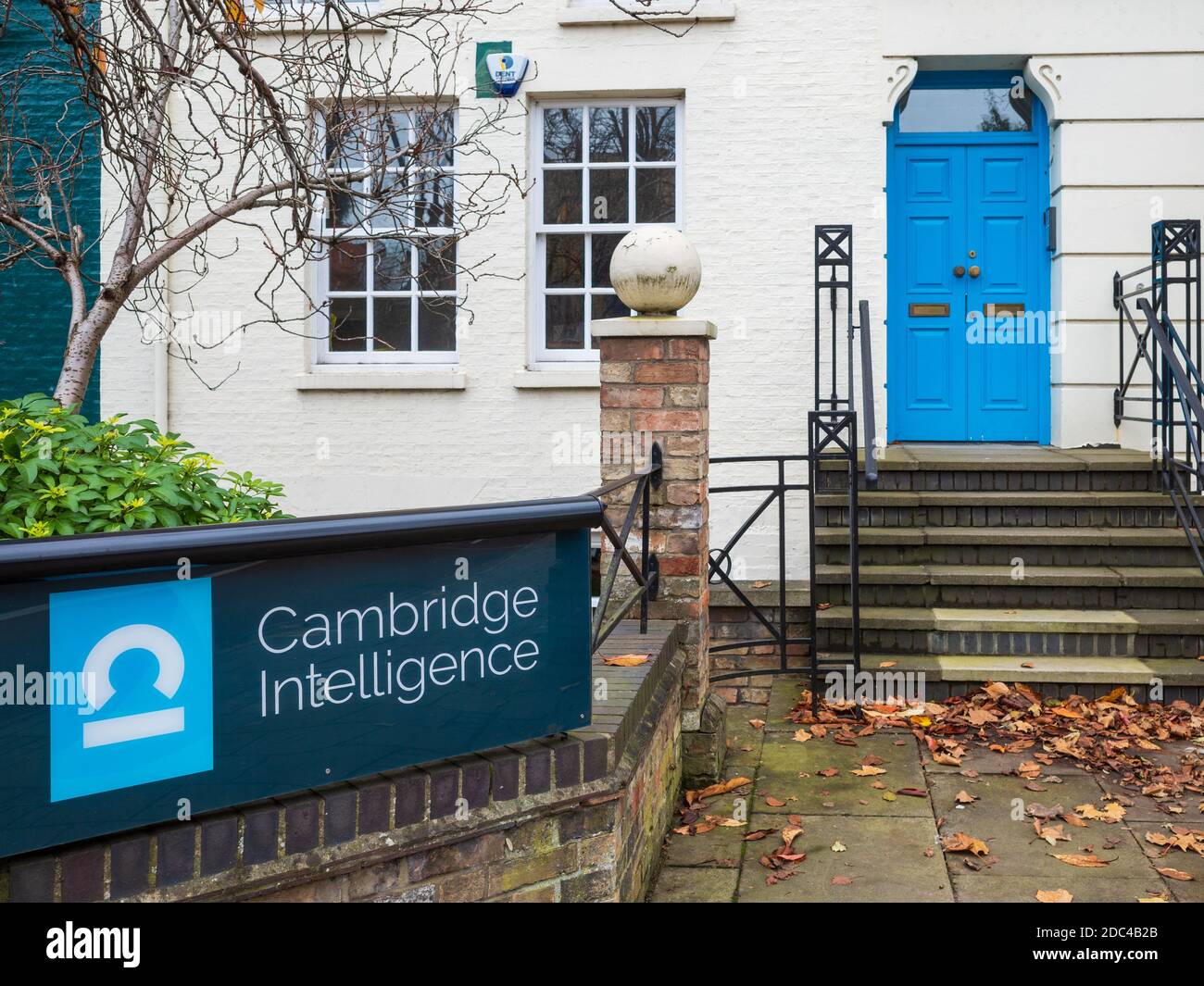 Cambridge - Inteligencia de la visualización de datos de una empresa con sede en Cambridge, Reino Unido, fundada en 2011, ayudando a las empresas a comprender sus datos conectados Foto de stock