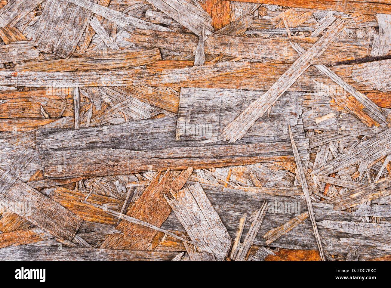 Reciclado de madera comprimida recortes de fondo de la tabla. Textura