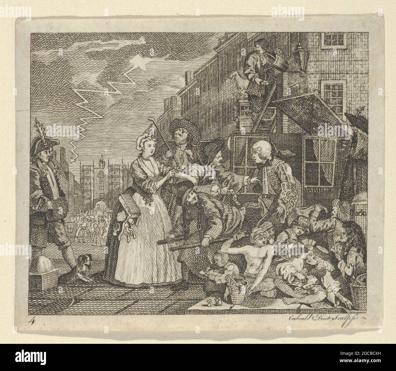 El Progreso De Un Rastrillo Placa 4 Ca 1800 Fotografia De Stock Alamy El Progreso De Un Rastrillo Placa 4 Ca 1800 Fotografia De Stock Alamy