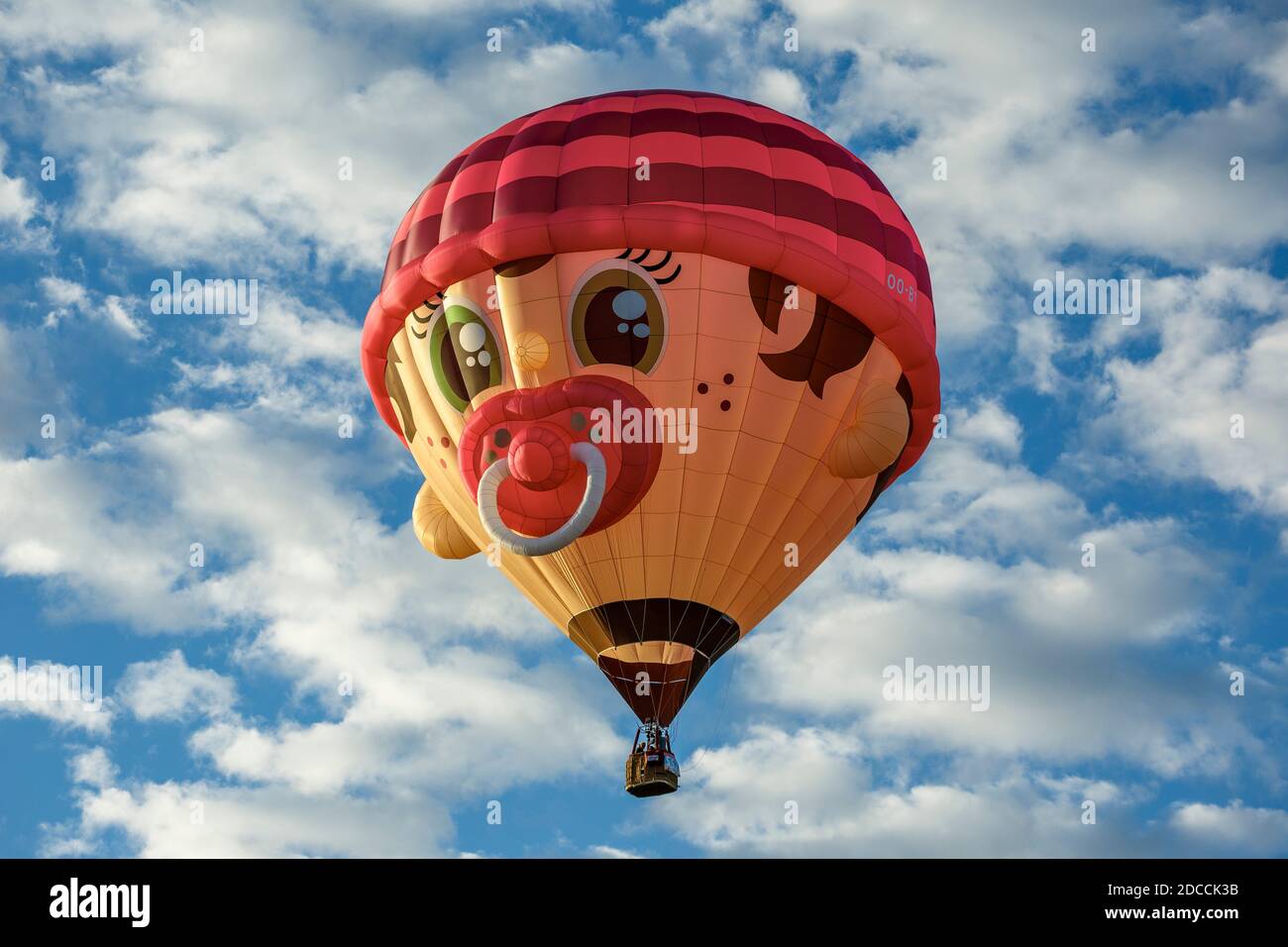 Baby lente, globo de aire caliente de forma especial, Albuquerque International Balloon Fiesta, Albuquerque, Nuevo México EE.UU Foto de stock