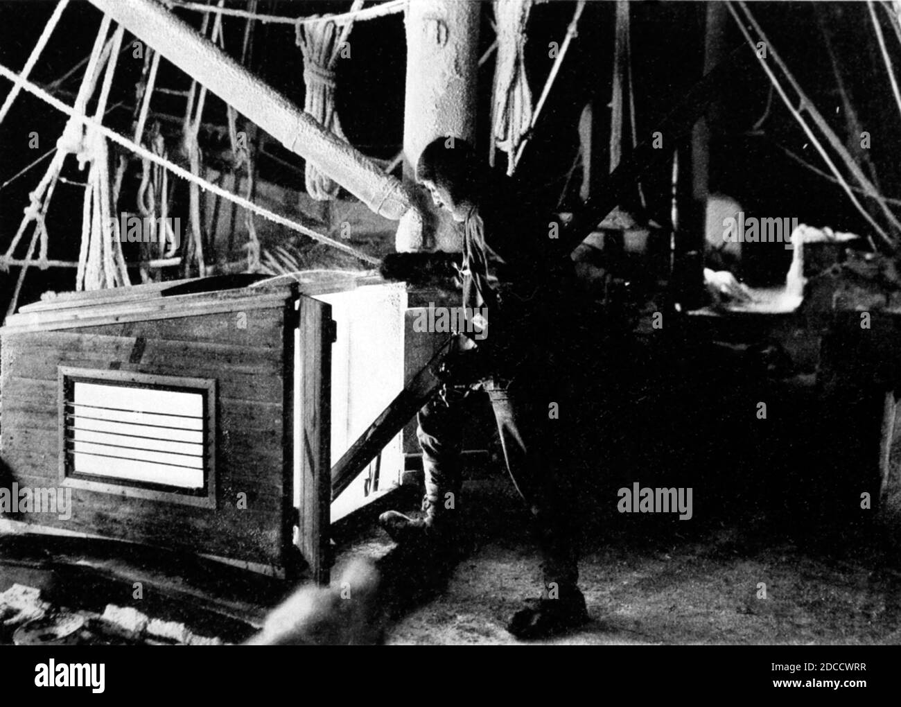 Resistencia, Nightwatchman, 1915 Foto de stock