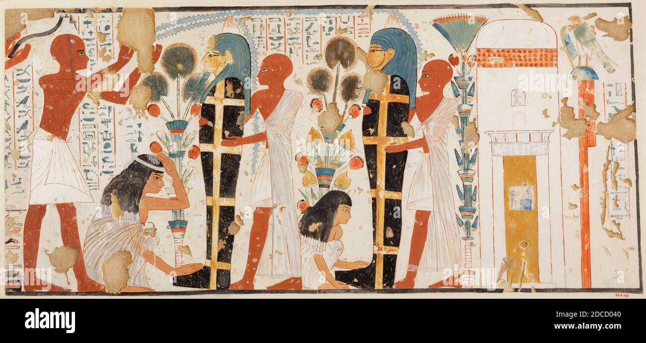 KINYNE Decoración Egipcia Cuadro sobre Lienzo Arte De La Pared Antiguo