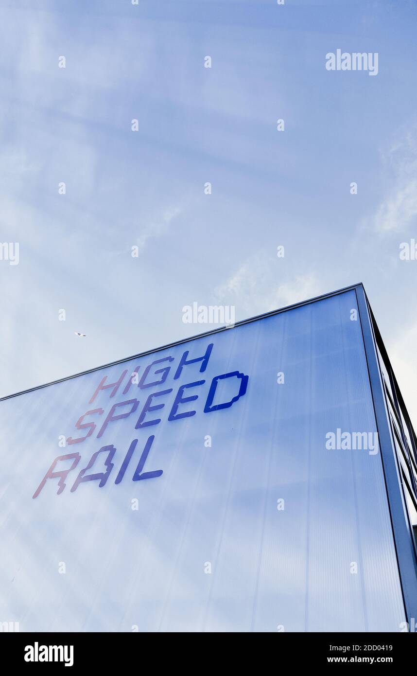 HS2 High Speed Rail College en Birmingham, Reino Unido. Foto de stock