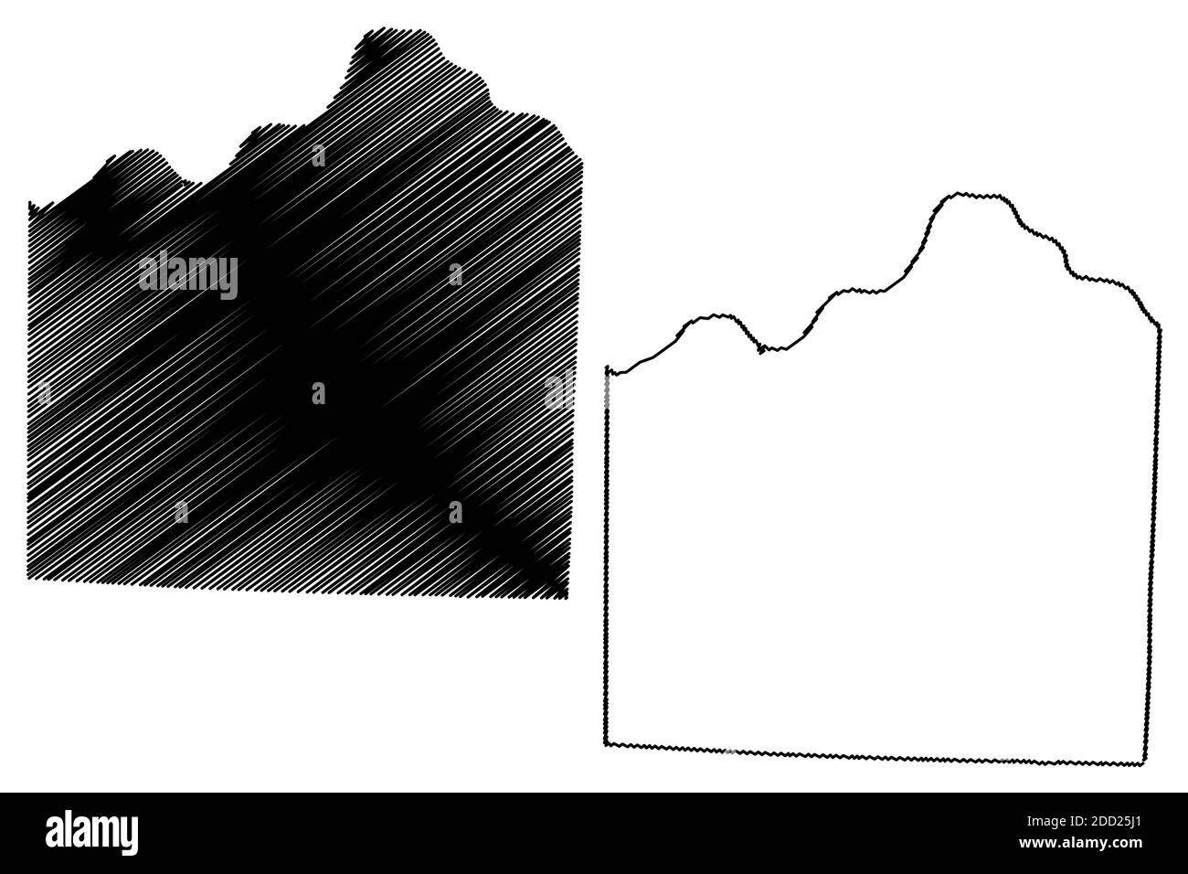 Vectores de vector del condado de jackson fotografías e imágenes de