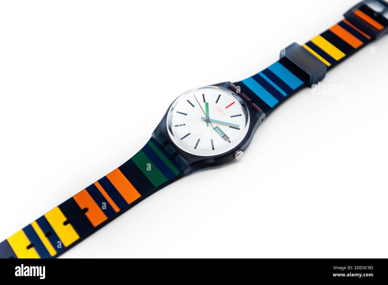 Roma, Italia 07.10.2020 - Reloj suizo de cuarzo de moda para niños Swatch  Fotografía de stock - Alamy