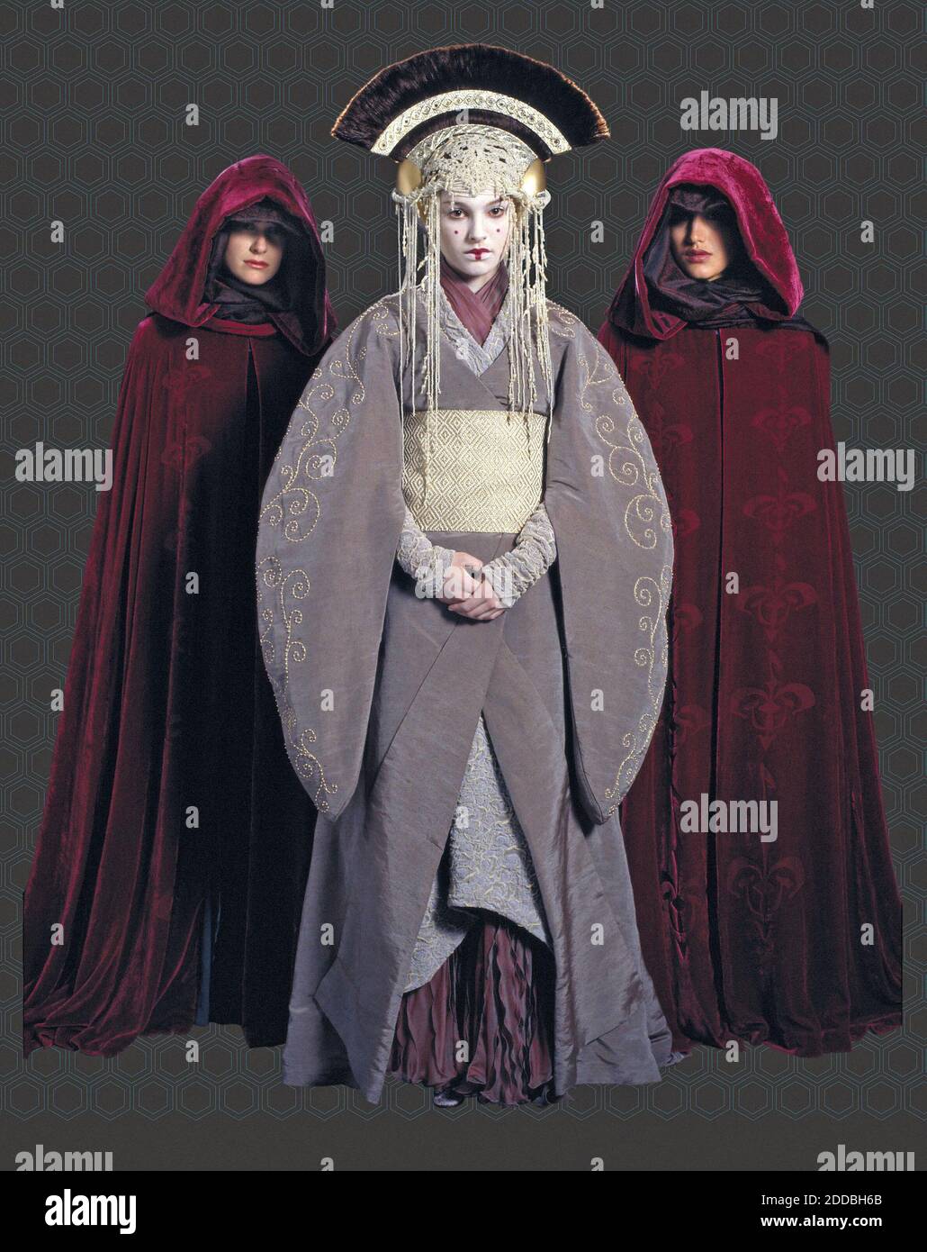 NO HAY PELÍCULA, NO HAY VÍDEO, NO hay televisión, NO HAY DOCUMENTAL - Reina Amidala (Natalie Portman) en un hedreat de fans de Shiraya creado por Trisha Biggar. Foto por KRT/ABACAPRESS.COM Foto de stock
