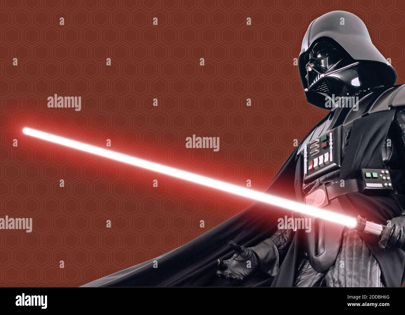 NO HAY PELÍCULA, NO HAY VÍDEO, NO hay televisión, NO HAY DOCUMENTAL - Darth Vader en negro capa y la vida de apoyo traje, en Star Wars. Foto por KRT/ABACAPRESS.COM Foto de stock