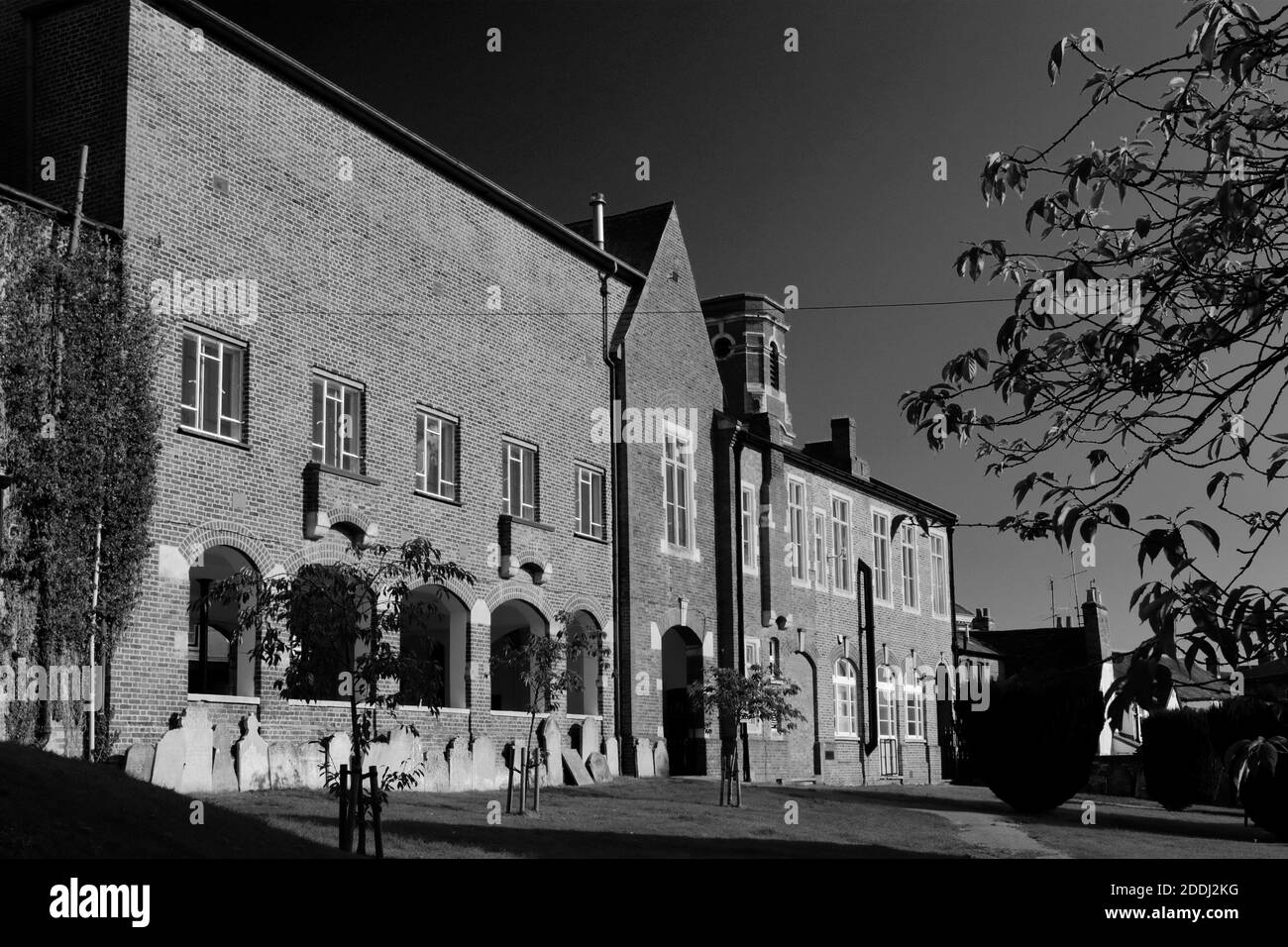 The Old Town Hall, Hemel Hempstead Old Town, Hertfordshire County, Inglaterra Foto de stock