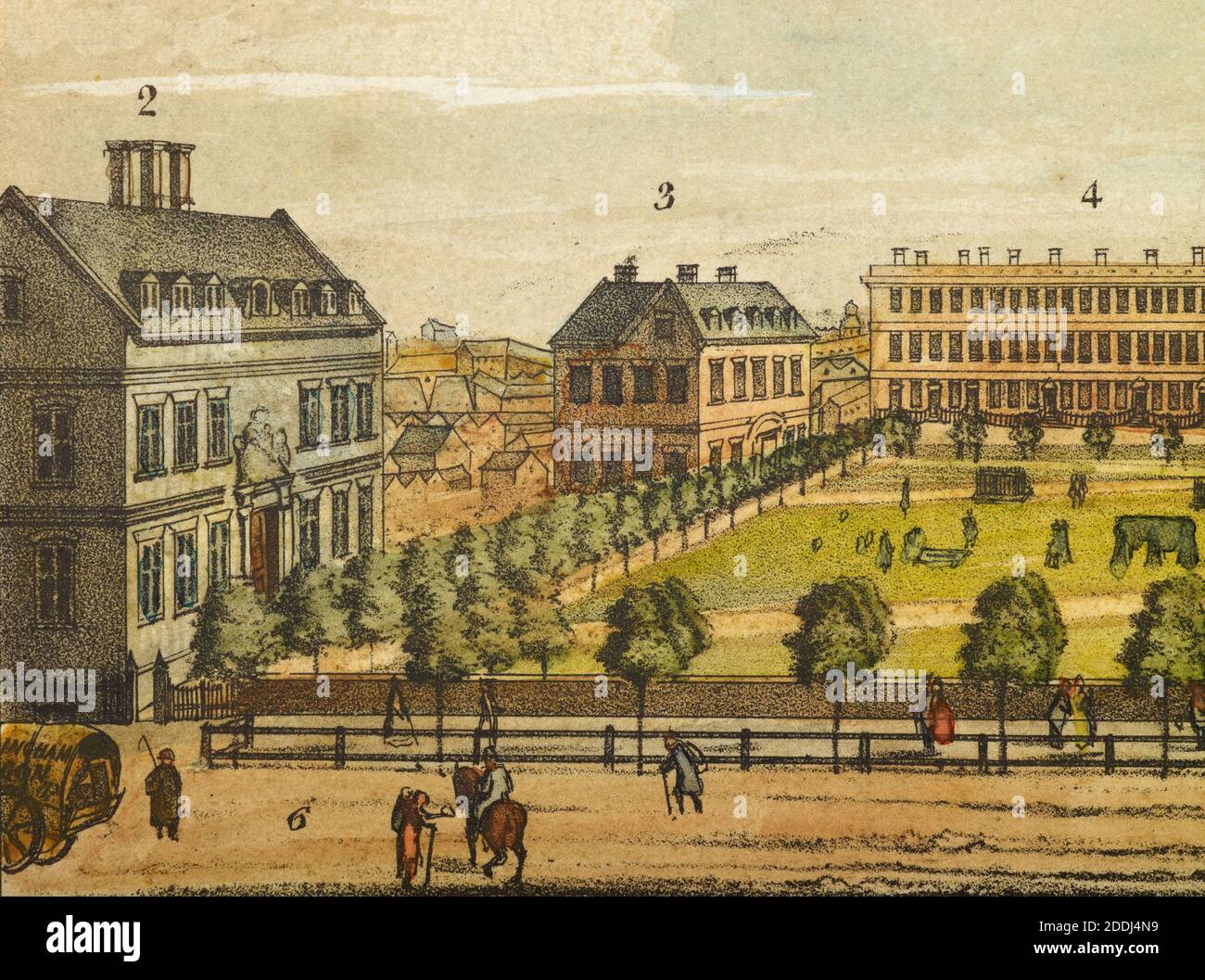 Detalle de la perspectiva Norte de la Iglesia de San Felipe.&c. en