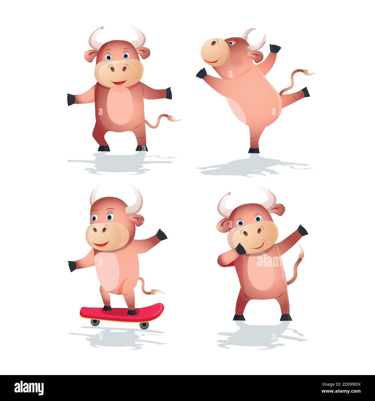 Color toros chino año nuevo 2021 símbolo, animales con cuernos, vacas y búfalos calendario familiar o tarjetas, dibujos animados vector conjunto Imagen Vector de stock - Alamy Color toros chino año nuevo 2021 símbolo, animales con cuernos, vacas y búfalos calendario familiar o tarjetas, dibujos animados vector conjunto Imagen Vector de stock - Alamy