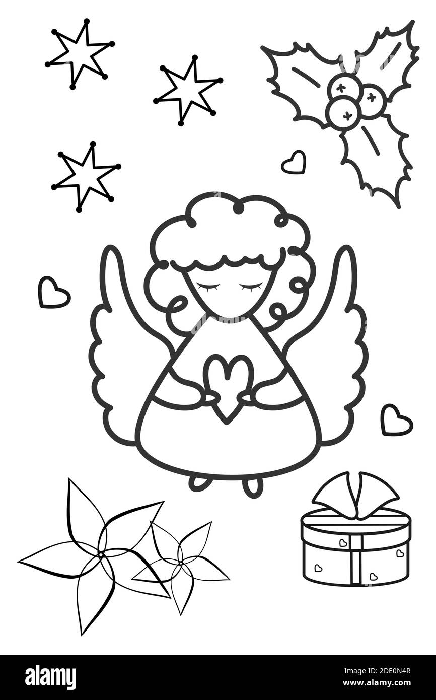 Angel Drawing Imagenes De Stock En Blanco Y Negro Pagina 3 Alamy