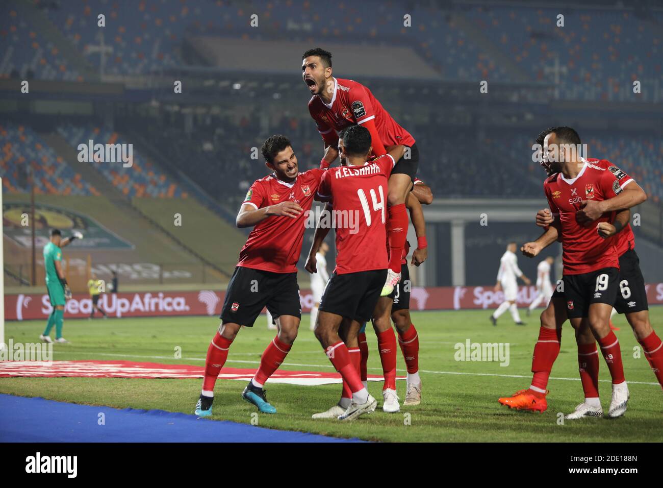 Liga Del Campeón Del Fútbol, Partido Entre Egipto V/s Uruguay Con