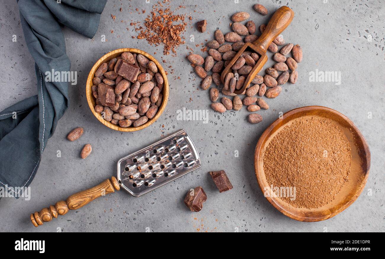 Fondo De Cacao En Polvo Fotos e Imágenes de stock Alamy