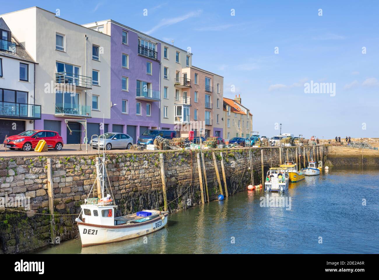 St Andrews Harbour St Andrews Scotland St Andrews Royal Burgh of St Andrews Fife Scotland UK GB Europe Foto de stock