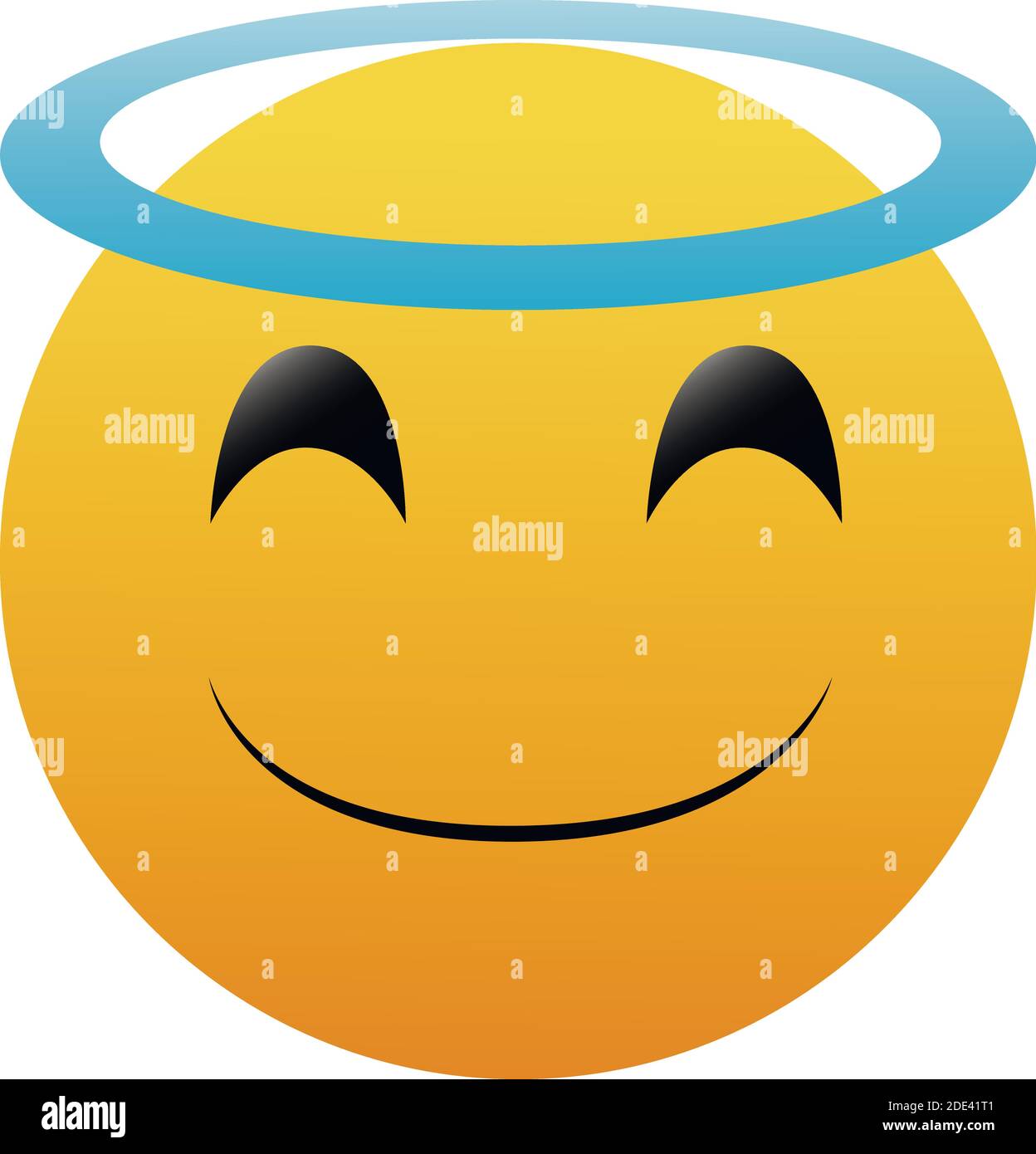 Emoji angel Im genes recortadas de stock Alamy