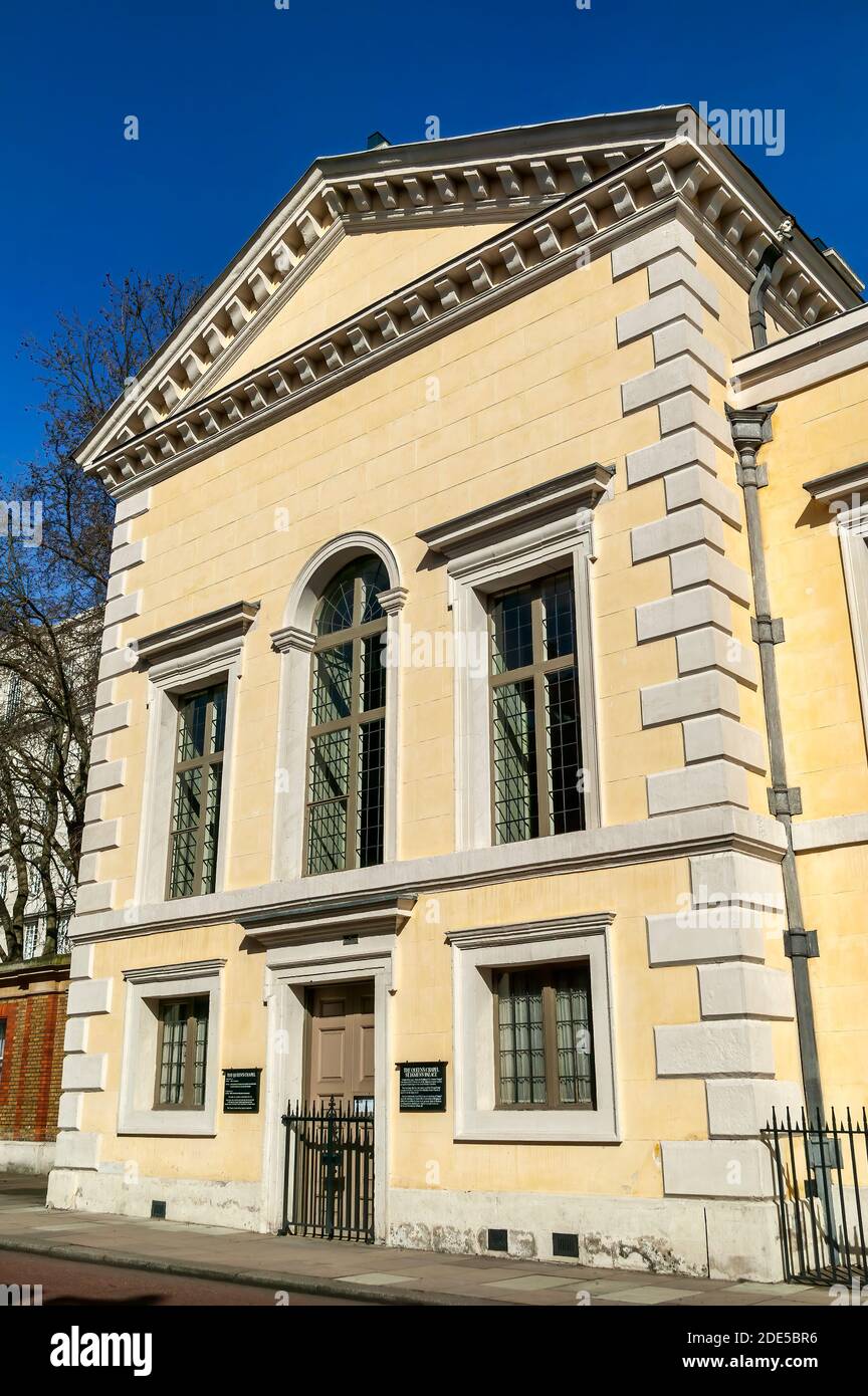 Londres, Reino Unido, 15 de marzo de 2009 : la Capilla de la Reina en el Palacio de San James construido en el siglo 17 por Inego Jones para Charles I que un turismo popular Foto de stock