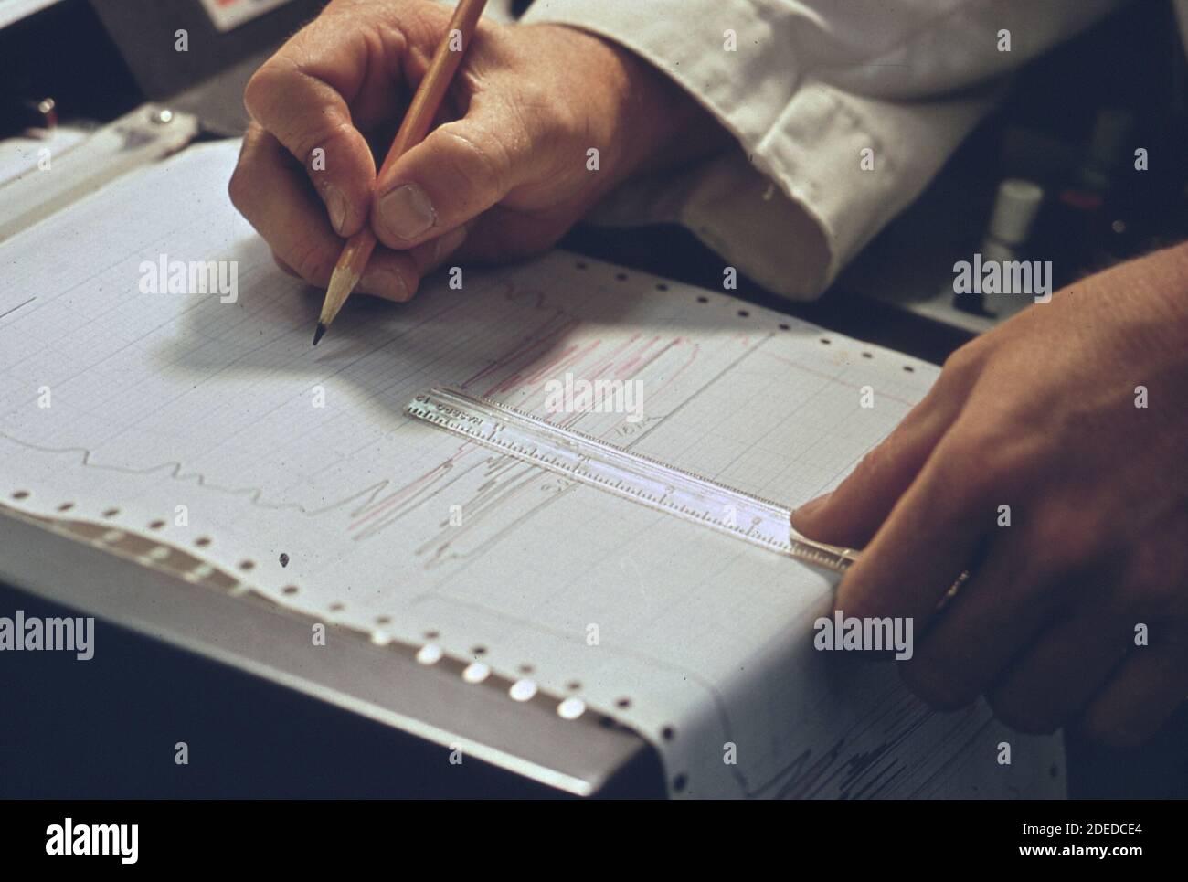 70s Photo (1972) EPA Gulf Breeze Laboratory Chemistry Lab. Un