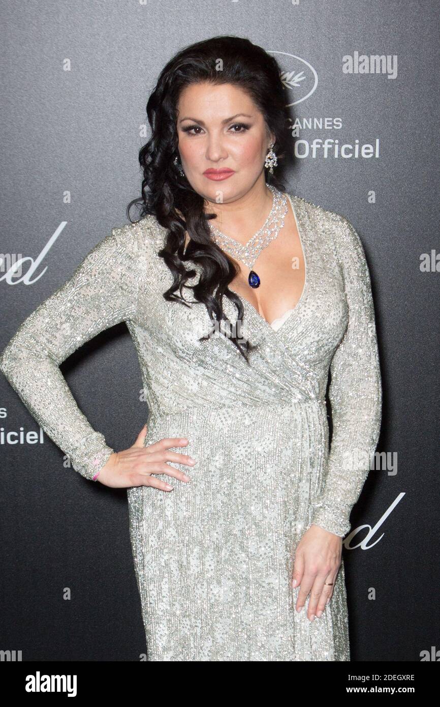 Anna Netrebko asiste a la fotocelda Chopard Love Night durante el 72º festival de Cannes el 17 de mayo de 2019 en Cannes, Francia. Foto de Berzane-Ammar/ABACAPRESS.COM Foto de stock